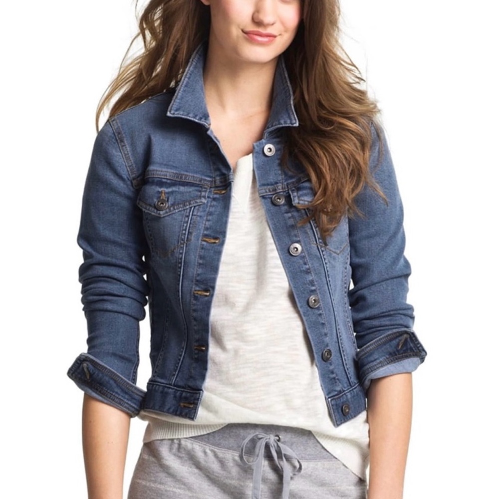 #6 - VINCE CAMUTO Women Jean JACKET Blue, Size - XS - Picture 6 of 8